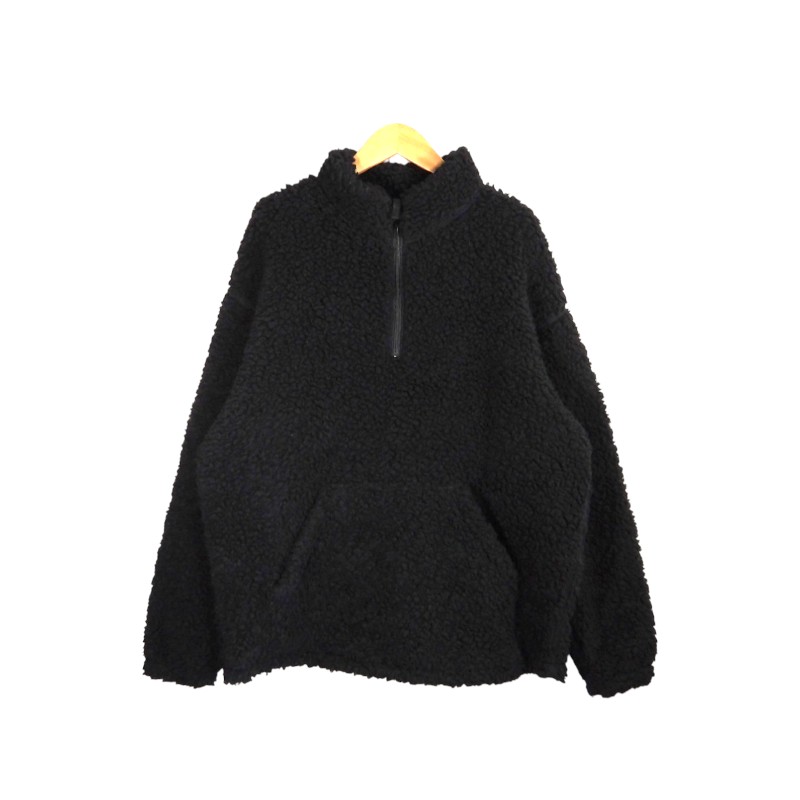 乐天商城 - SON OF THE CHEESE WOOL FLEESE JKT BLACK サイズL SC2120-JK09 サノバチーズ ウール フリース ジャケット アウター 大名店【中古】