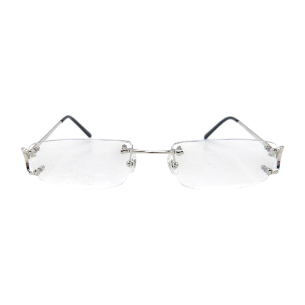 CARTIER RIMLESS GLASSES CT0092O-002 ケース有