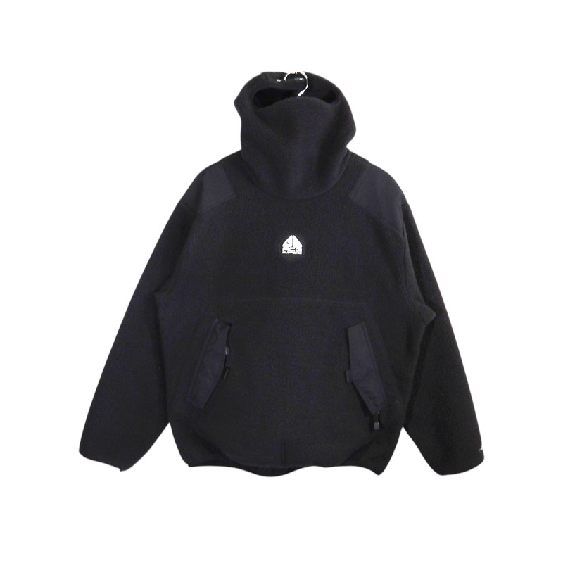 Rakuten - SUPREME 22aw × NIKE ACG FLEECE PULLOVER BLACK サイズS DN3254-010 シュプリーム ナイキ エーシージー フリース プルオーバー ジャケット アウター 大名店【中古】