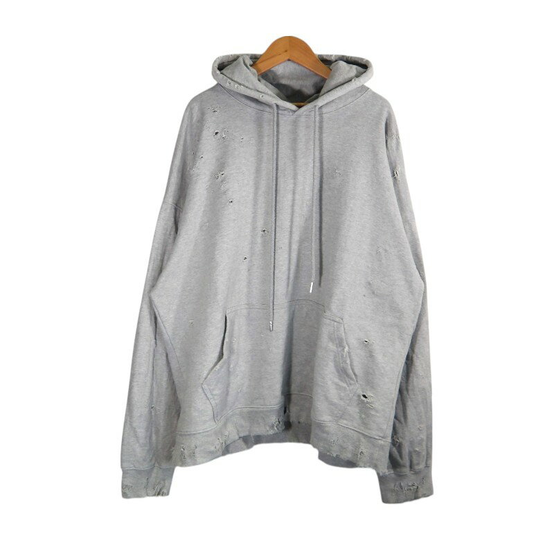 Rakuten - ZAC VARGAS DAMAGED HOODIE サイズFREE ザックバルガス ダメージ フーディー パーカー トップス ダメージ加工 大名店【中古】