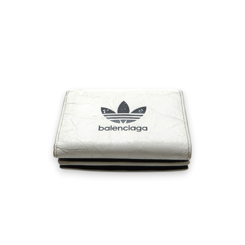 Rakuten - BALENCIAGA ADIDAS MINI WALLET 箱無 バレンシアガ アディダス ミニウォレット 財布 大名店【中古】