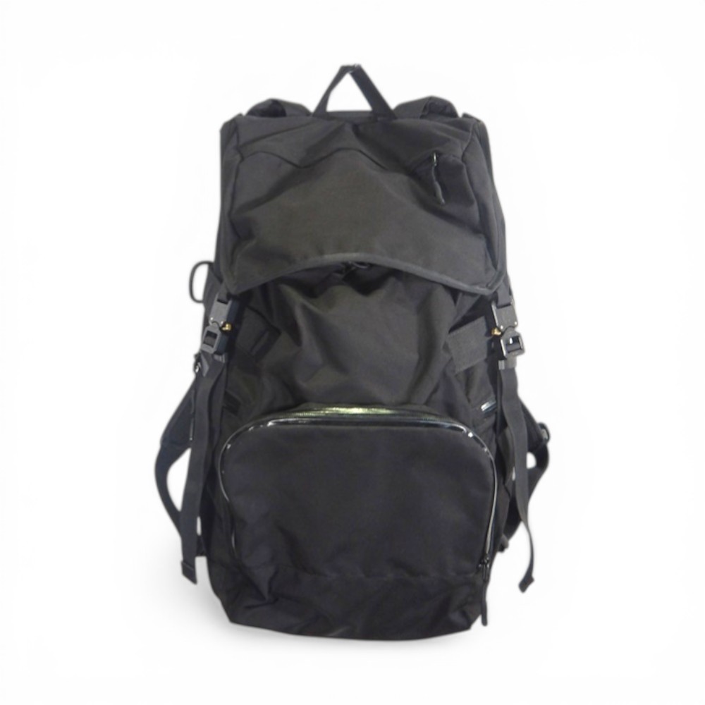 BAGJACK 25aw RON HERMAN別注 BACKPACK BLACK バッグジャック ロンハーマン ナイロン コブラバックル バックパック リュックサック 大名店【中古】