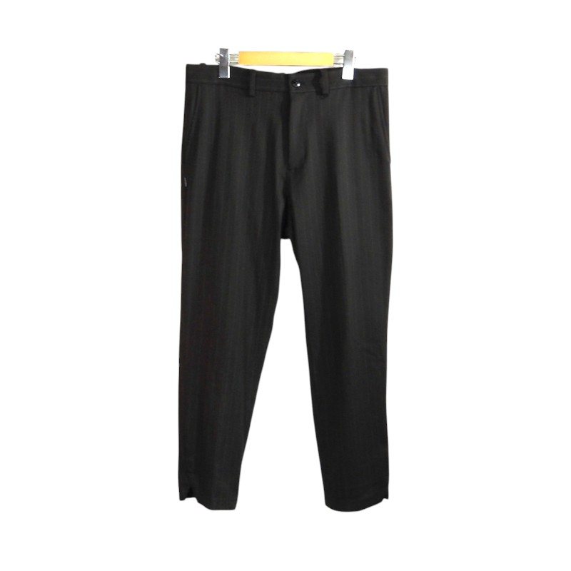 Rakuten - MAGIC STICK HERRINGBONE STRIPE PANTS サイズL マジックスティック ヘリングボーン ストライプ パンツ ボトムス 大名店【中古】