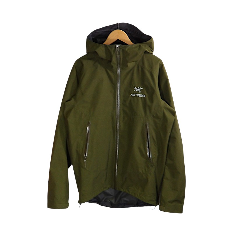 ARCTERYX ZETA SL JACKET OLIVE サイズXS 21776-119614アークテリクス ゼータ エスエル ジャケット アウター マウンテンパーカー 大名店【中古】
