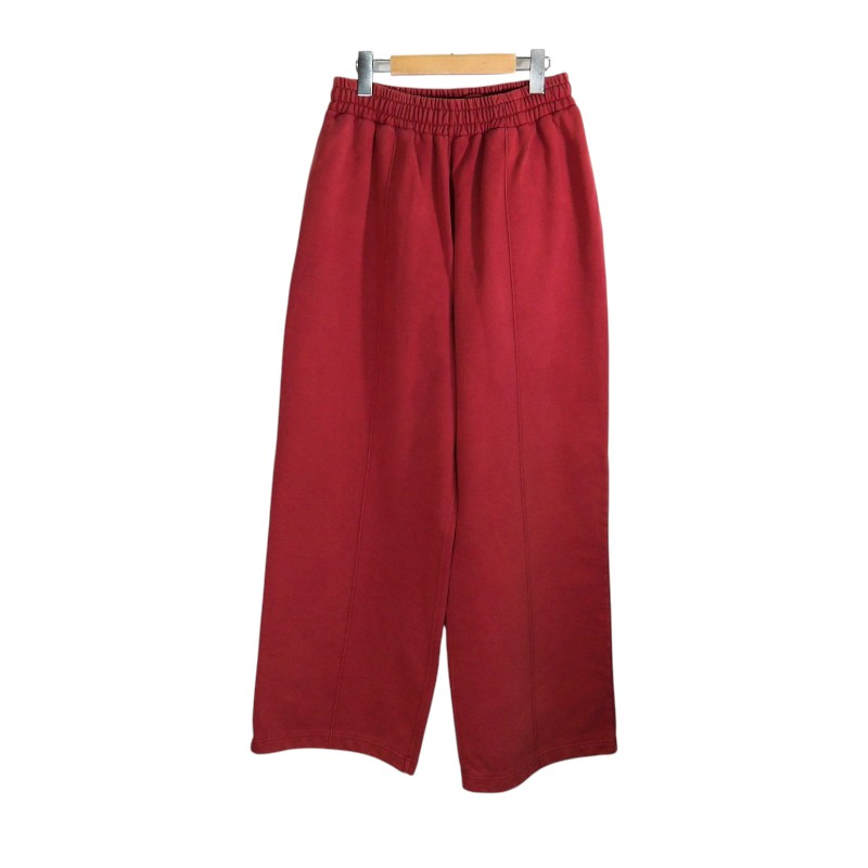 COOTIE 26ss PROCESSING PINK TUCK WIDE SWEAT EAZY PANTS BUIRGUNDY サイズS CTE-25A128