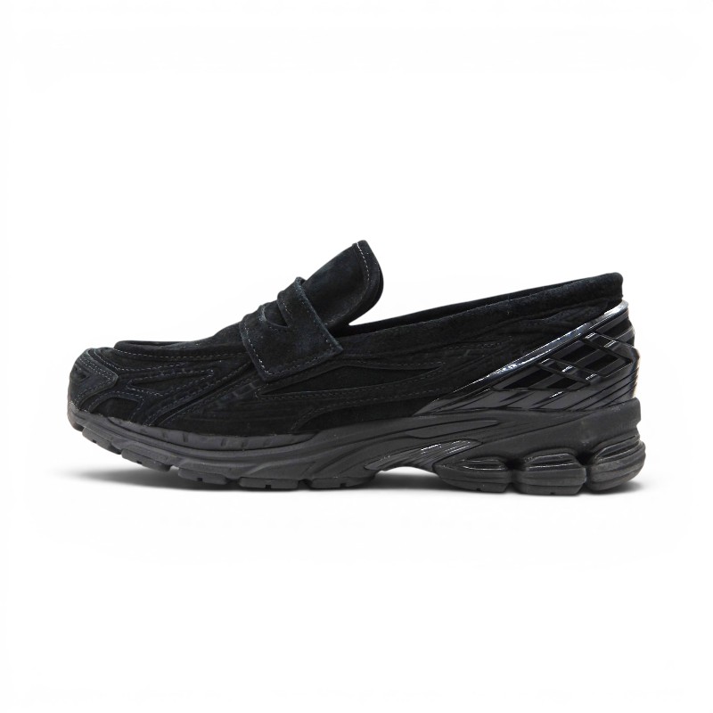 NEW BALANCE U1906LNT BACK SUEDE サイズ29.0cm 箱有 ニューバランス ブラック スウェード ローファー スニーカー 大名店