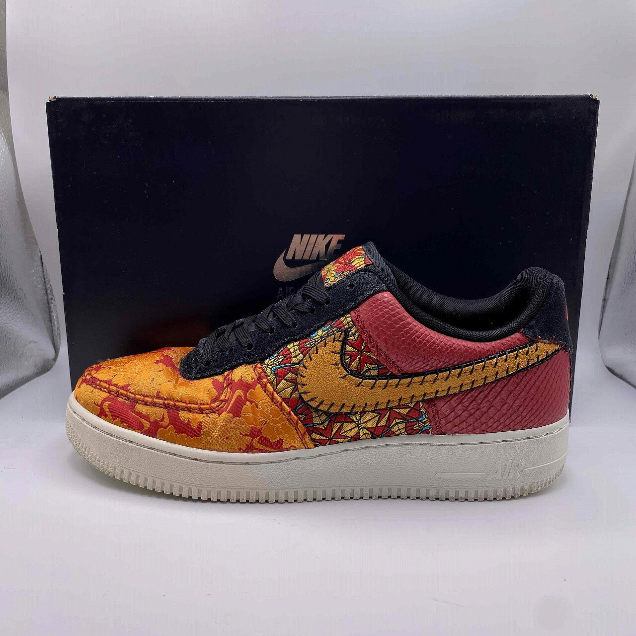NIKE 2019 AIR FORCE 1 LOW '07 PRM 3 CHINESE NEW YEAR 26.5cm AT4144-601 ナイキ エアフォースワンロープレミアム チャイニーズニューイヤー スニーカー 南堀江店