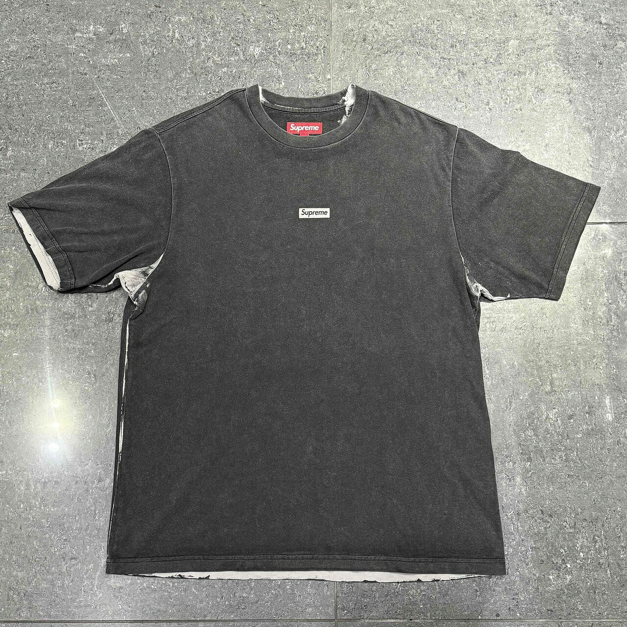 Supreme 24ss Overprint Small Box S/S Top SIZE-L シュプリーム オーバープリントスモールボックス半袖Tシャツ 南堀江店
