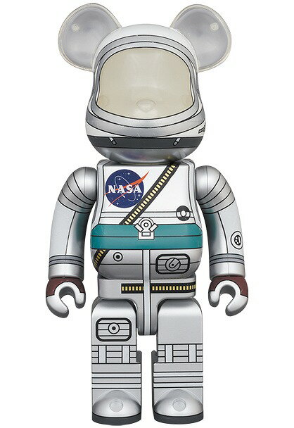 MEDICOM TOY BE@RBRICK NASA PROJECT MERCURY ASTRONAUT 1000 メディコムトイ ベアブリック ナサプロジェクトマーキュリーアストロノーツ 2022年 南堀江店【中古】