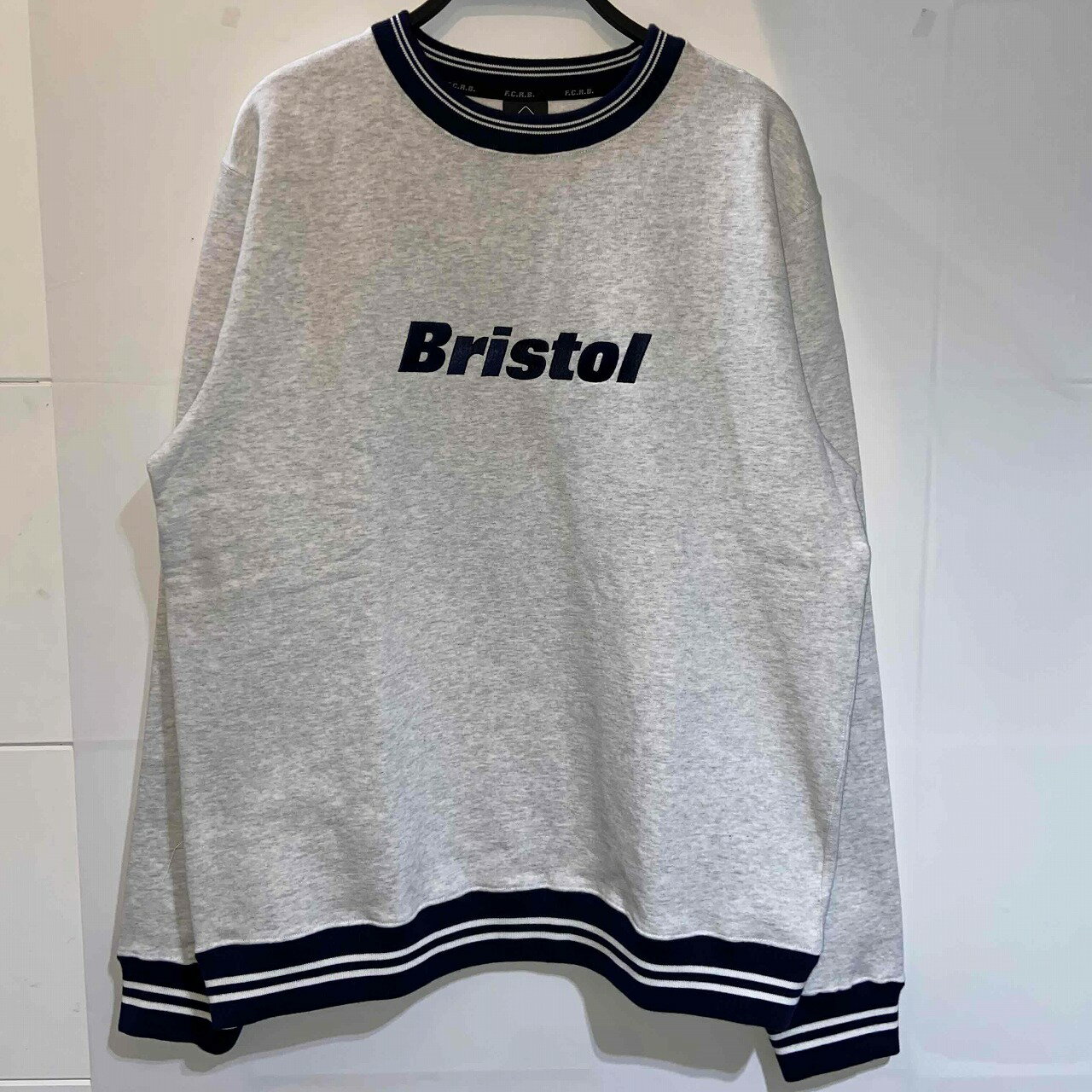 F.C REAL BRISTOL 22aw COLOR RIBBED CREWNECK SWEAT XL ե쥢֥ꥹȥ 顼֥ɥ롼ͥåå FCRB SOPHNET. ٹŹš