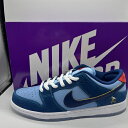 NIKE SB 22aw DUNK LOW COASTAL BLUE 26.0cm WHY SO SAD? DX5549-400 ナイキエスビー ダンクローコースタルブルー スニーカー 南堀江店【中古】