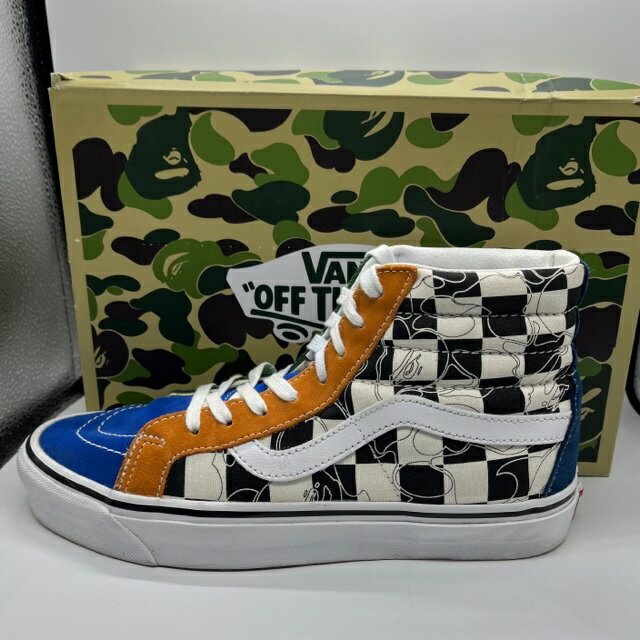 VANS 22ss A BATHING APE SK8-HI MULTI CAMO 27cm  Х󥺡ߥ٥󥰥 8ϥ ޥ BAPEϥ ˡ ٹŹš