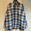 DAIWA PIER39 22ss TECH WORK SHIRTS FLANNEL PLAIDS Mサイズ ダイワピアサーティーナイン テックワークシャツフランネルプライド 南堀江店【中古】(4)