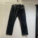 WASTED YOUTH x LEVIS 501 DENIM PANTS 30インチ ウェイステッドユース リーバイス ブラックデニムパンツ 心斎橋店【中古】