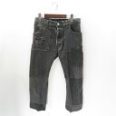 The Soloist 15aw vintage remake black jean Size-30 sp.0011AW15 ソロイスト ヴィンテージ リメイク デニム パンツ 大名店【中古】