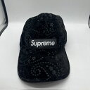 Supreme 23aw Velvet Paisley Camp Cap Vv[ xxbgyCY[LvLbv x]XyÁz