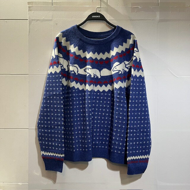 HUMAN MADE 23aw NORDIC JACQURD KNIT SWEATER XLサイズ ヒューマンメイド ノルディックジャカードニッ..