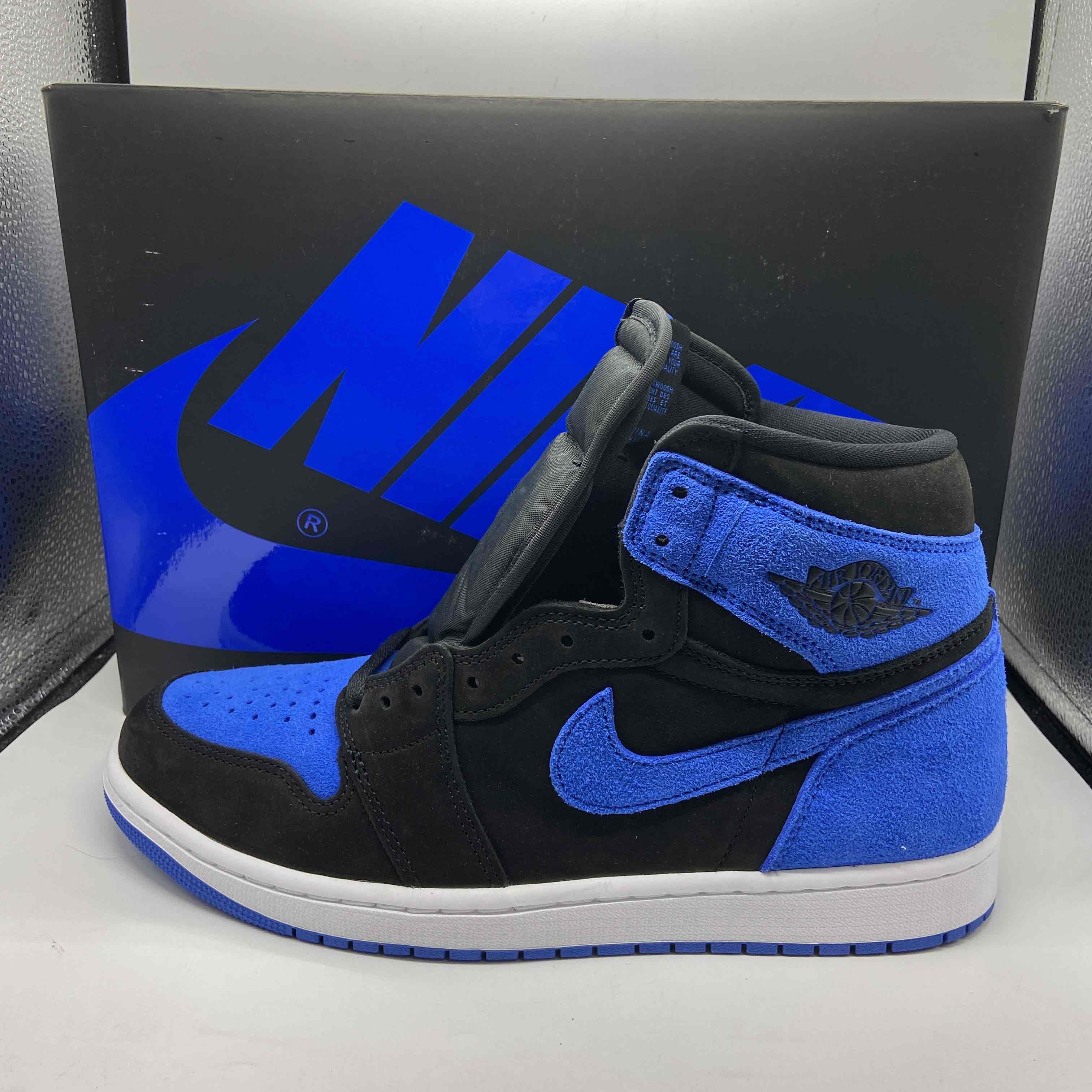 NIKE 2023 AIR JORDAN 1 RETRO HIGH OG ROYAL REIMAGINED 27.5cm DZ5485-042 ナイキ エアジョーダンワンレトロハイ ロイヤルリイマジンド スニーカー 南堀江店【中古】のサムネイル