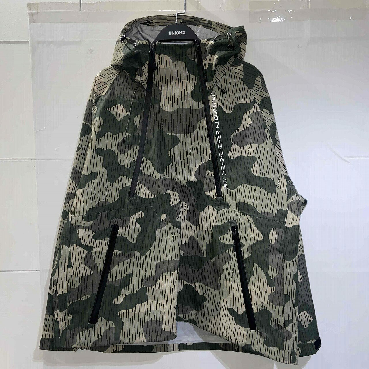 TIGHTBOOTH 23aw RAIN CAMO 3-LAYER MOUNTAIN PARKA Lサイズ タイトブース レインカモ3レイヤーマウンテンパーカージャケット 南堀江店【中古】