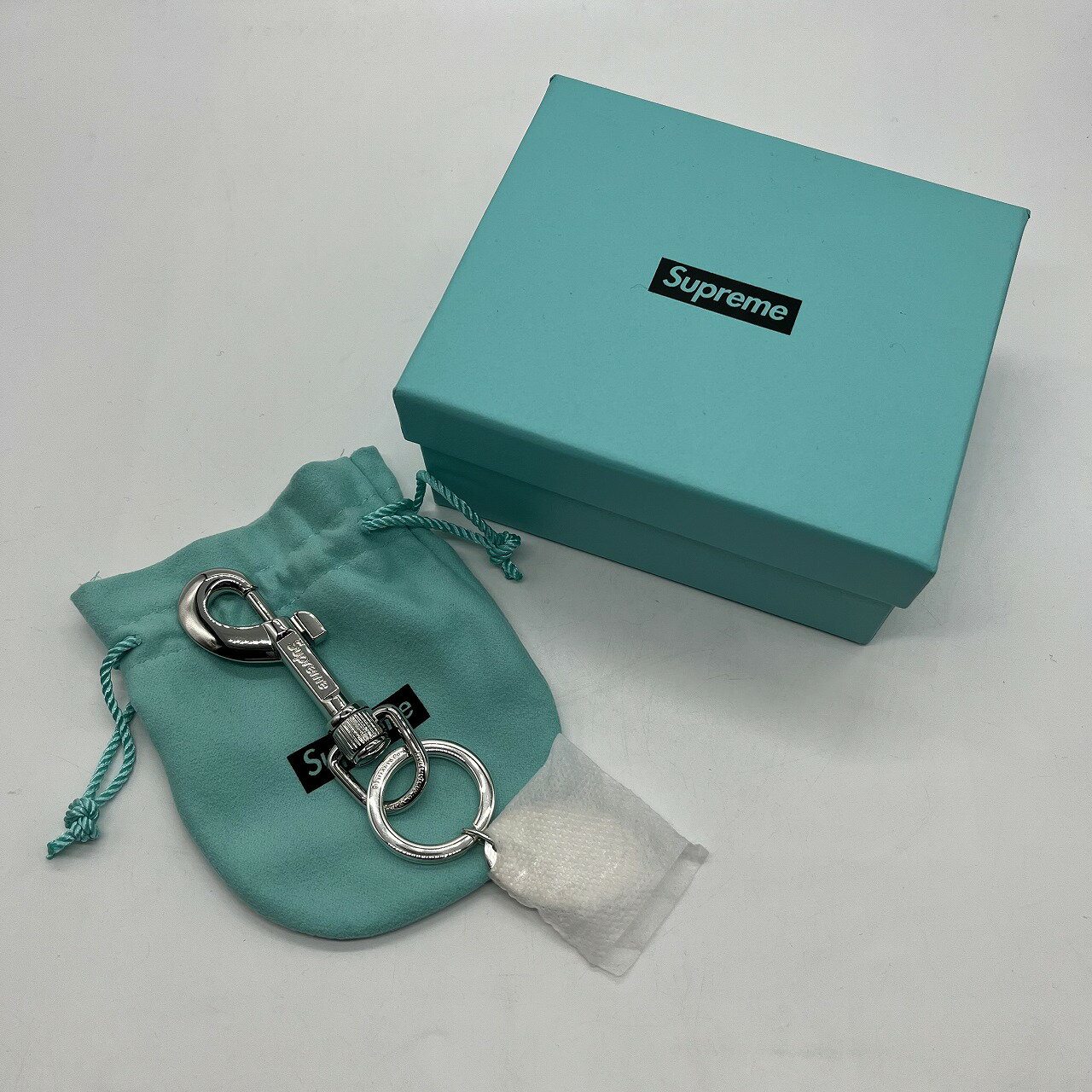 Supreme 21aw Tiffany & Co.Oval Tag Keyring ץ꡼ߥƥեˡ Х륿 ...