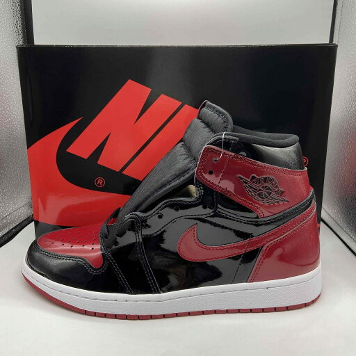 NIKE 2021 AIR JORDAN 1 HIGH RETRO OG PATENT BRED 27.5cm 555088-063 ナイキ エアジョーダン1 レトロ パテントブレッド スニーカー 南堀江店【中古】 NIKE 2021 AIR JORDAN 1 HIGH RETRO OG PATENT BRED 27.5cm 555088-063 ナイキ エアジョーダン1 レトロ パテントブレッド スニーカー 南堀江店【中古】