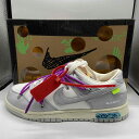 NIKE 2021 OFF-WHITE DUNK LOW LOT45 27.0cm DM1602-101 iCL ItzCg _N[ Xj[J[ x]XyÁz