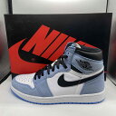 NIKE 21ss AIR JORDAN 1 RETRO HIGH OG UNIVERSITY BLUE 28.0cm 555088-134 ナイキ エアジョーダン1ハイレトロ ユニバーシティーブルー スニーカー 南堀江店【中古】