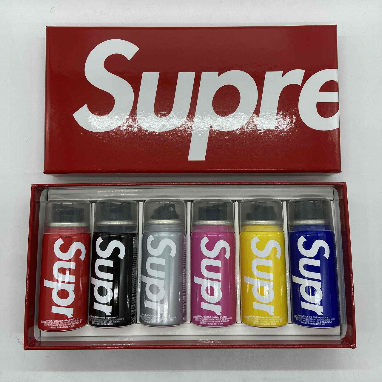 Supreme 21ss Montana Mini Cans Vv[ ^i~jXv[J x]XyÁz