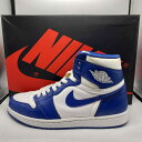 NIKE AIR JORDAN 1 RETRO HIGH STORMBLUE 555088-127 28.0cm 2016年 ナイキエアジョーダン1レトロハイストームブルー スニーカー 南堀江店【中古】