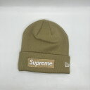 Supreme 23aw New Era Box Logo Beanie シュプリーム ニューエラ ボックスロゴビーニー ニットキャップ 南堀江店【中古】