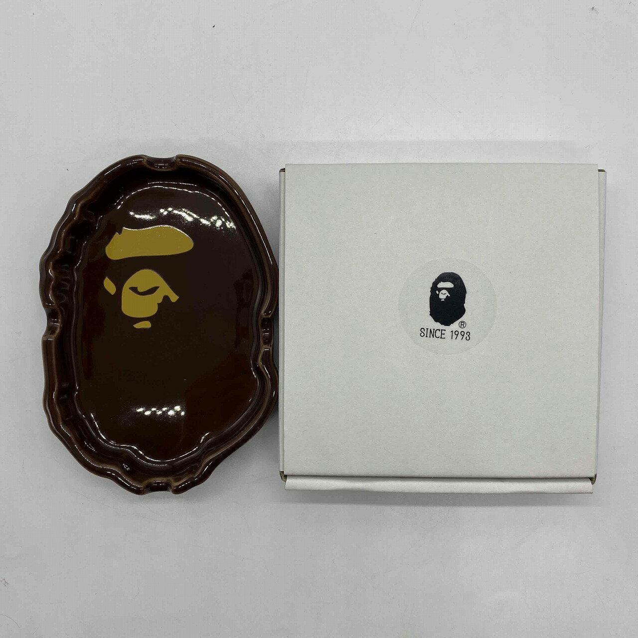 A BATHING APE 19aw BAPE HEAD ASHTRAY アベイシングエイプ ベイプヘッドアッシュトレイ 灰皿 南堀江店【中古】