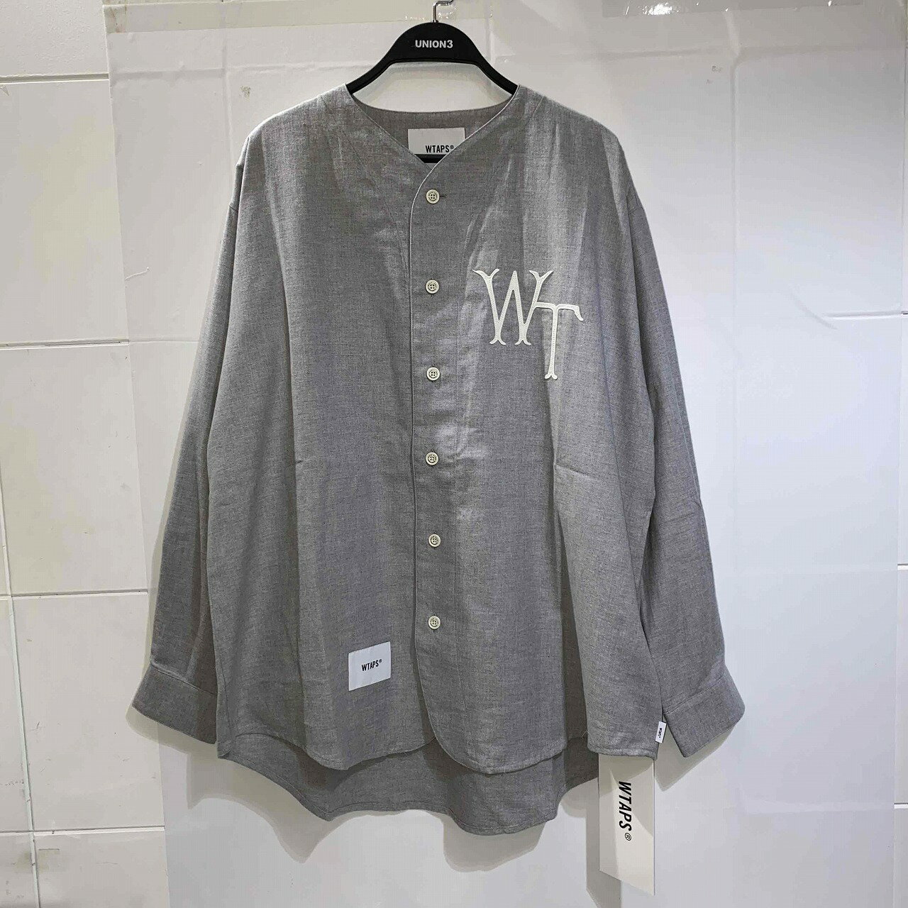 WTAPS 24aw LEAGUE/LS/COTTON.TWILL SIZE-3 242TQDT-SHM03 ダブルタップス リーグ長袖シャツ 南堀江店【中古】