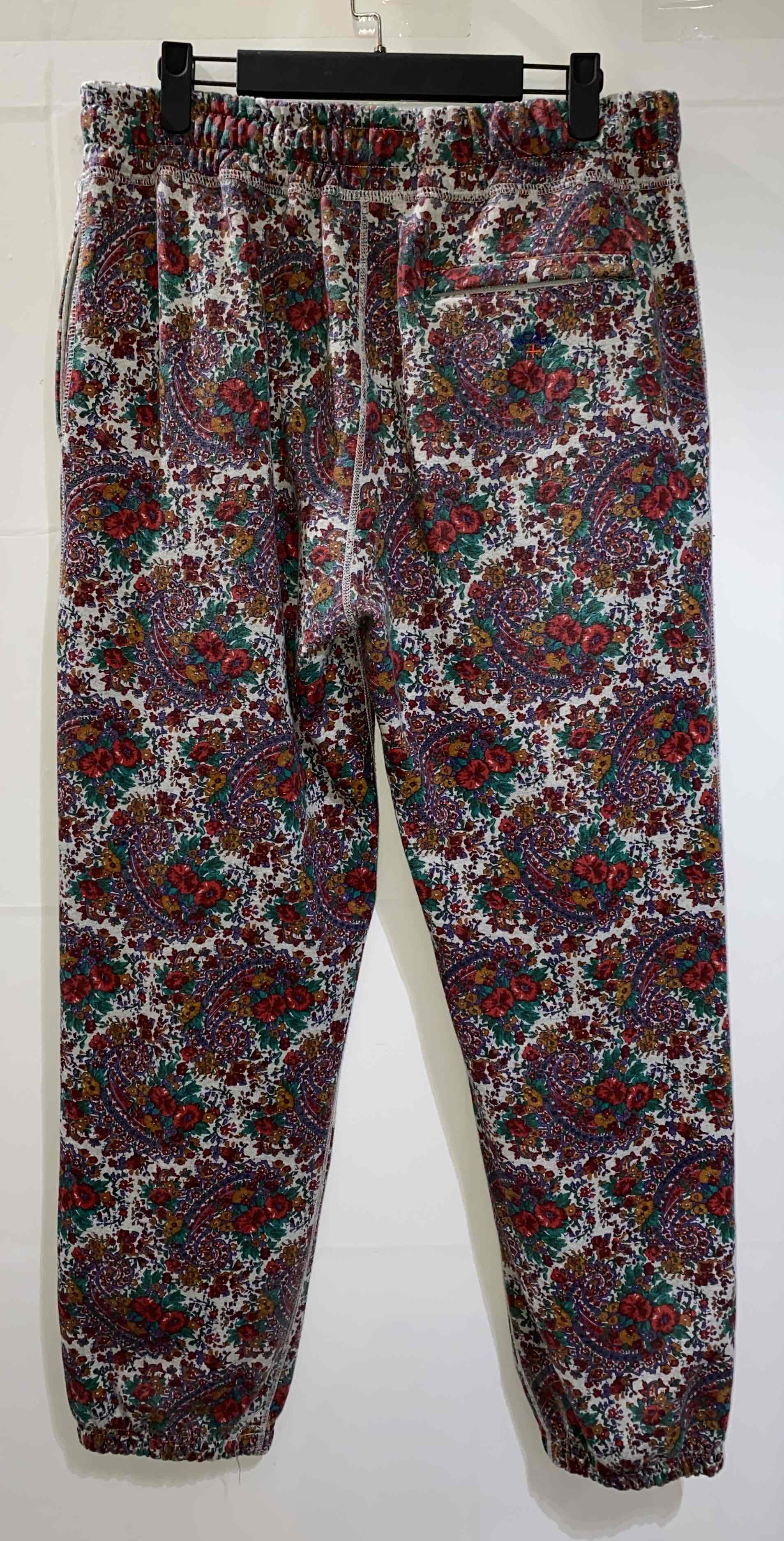 NOAH FLOWER PAISLEY SWEATPANT XLサイズ ノア フラワーペイズリースウェットパンツ 南堀江店【中古】