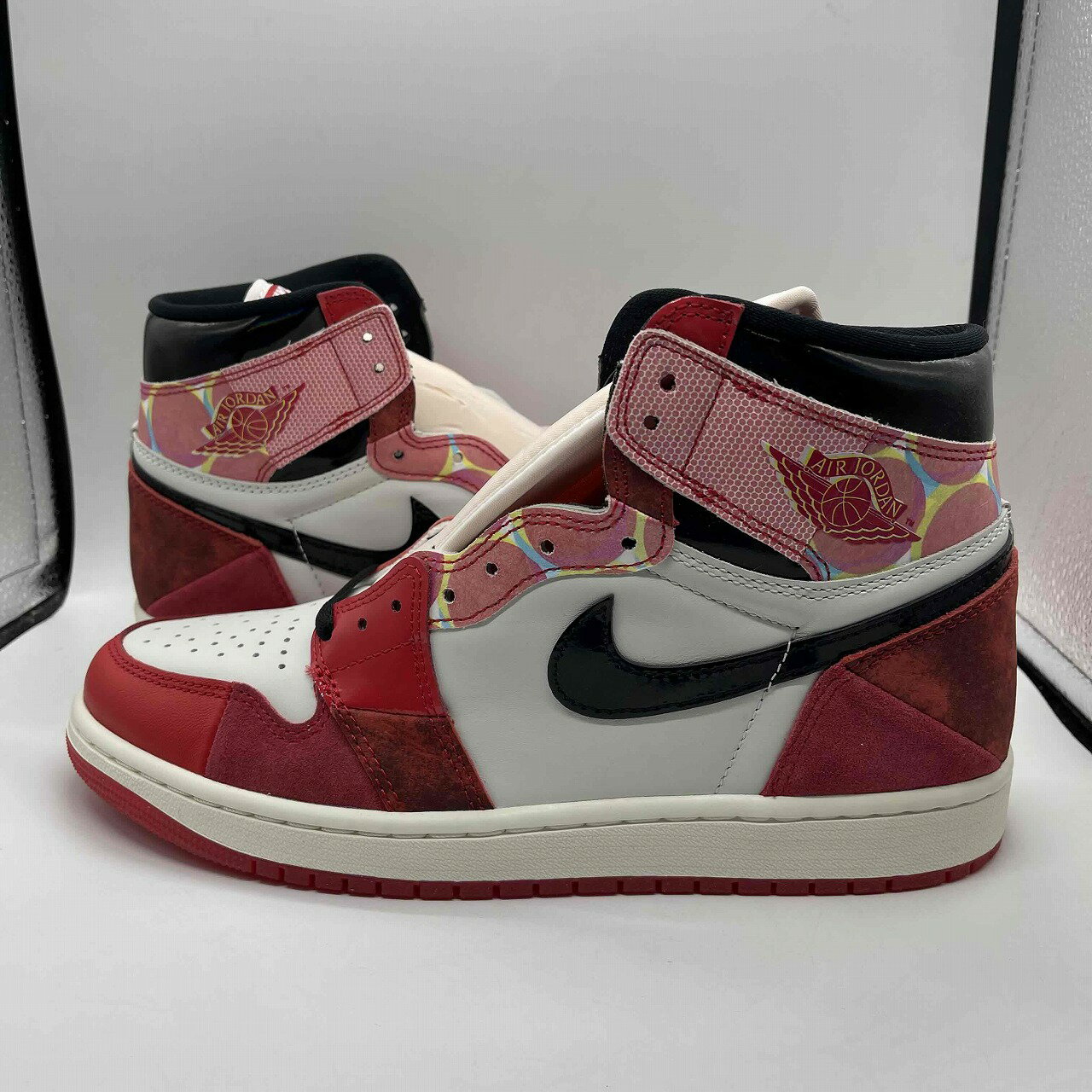 NIKE 2023 AIR JORDAN 1 HIGH OG SP SPIDER-MAN 27.5cm DV1748-601 ナイキ エアジョーダンワンハイ スパイダ−マン スニーカー 南堀江店【中古】