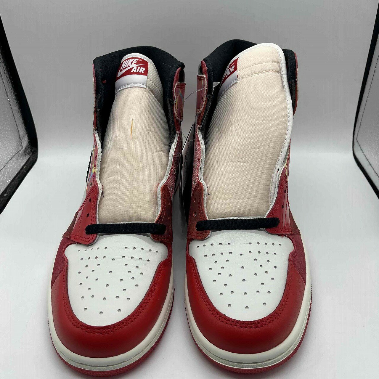 NIKE 2023 AIR JORDAN 1 HIGH OG SP SPIDER-MAN 27.5cm DV1748-601 ナイキ エアジョーダンワンハイ スパイダ−マン スニーカー 南堀江店【中古】
