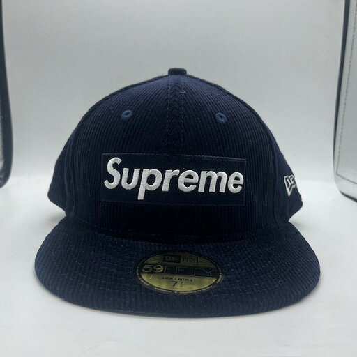 Supreme 15aw Corduroy Box Logo New Era Cap (7-1/2 59.6cm) シュプリーム コーデュロイボックスロゴ ニューエラ キャップ 南堀江店【中古】 Supreme 15aw Corduroy Box Logo New Era Cap (7-1/2 59.6cm) シュプリーム コーデュロイボックスロゴ ニューエラ キャップ 南堀江店【中古】