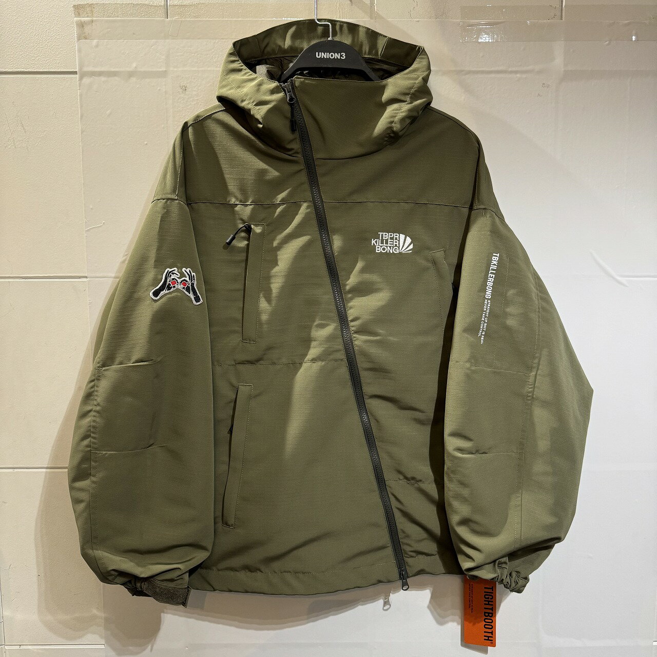 TIGHTBOOTH 24aw x KILLER BONG TACTICAL JACKET SIZE-L FW24-TBKB05 タイトブース キラーボン タクティカルジャケット 南堀江店【中古】