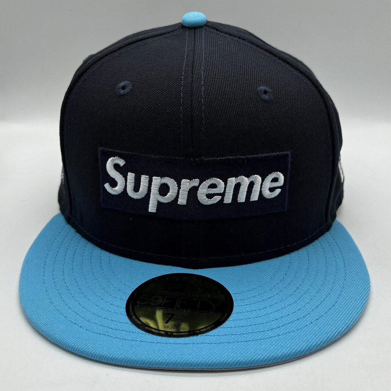 SUPREME 22ss 2-TONE BOX LOGO NEW ERA CAP (59.6cm) シュプリーム 2トーン ニューエラボックスロゴキャップ 南堀江店【中古】