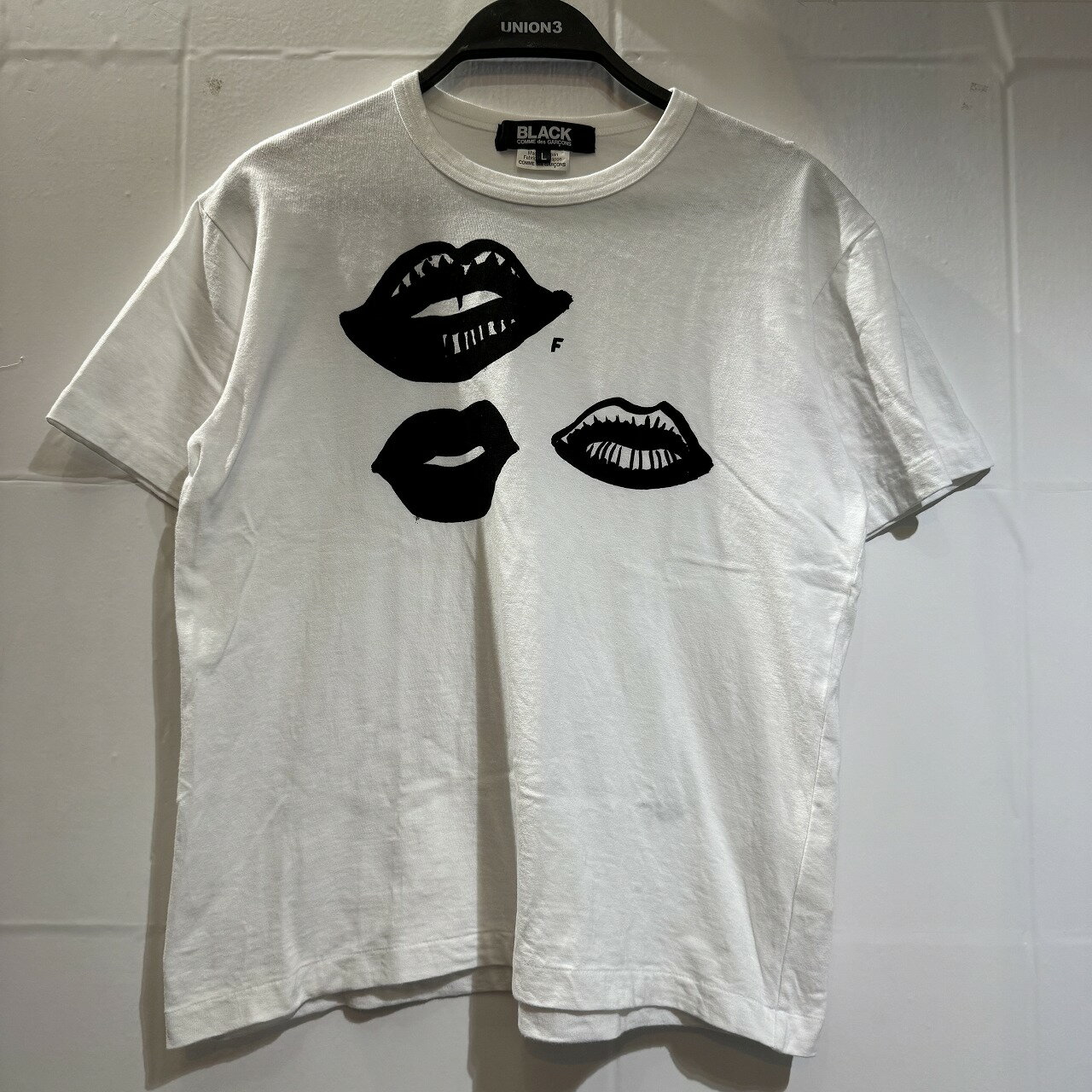 BLACK COMME des GARCONS Tシャツ・カットソー 白 2125424S0074 楽天市場】コムデギャルソンブラック tシャツの通販