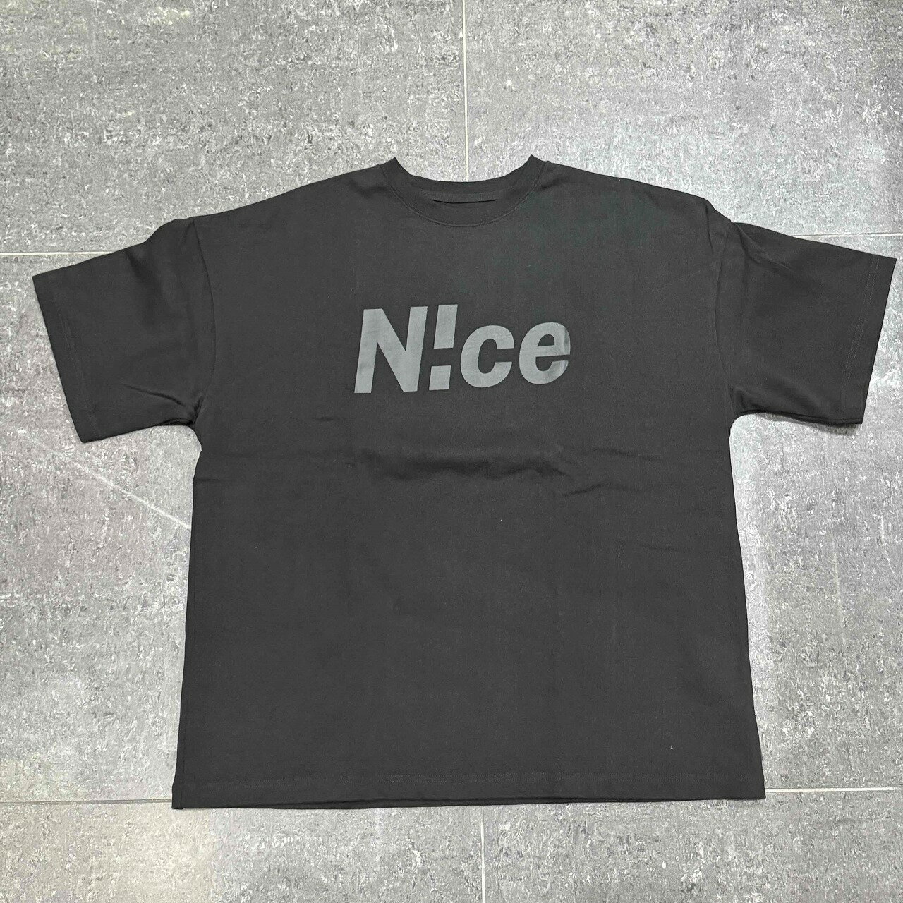 N!CE BASIC LOGO TEE Mサイズ ナイス ベーシックロゴ半袖Tシャツ 南堀江店【中古】