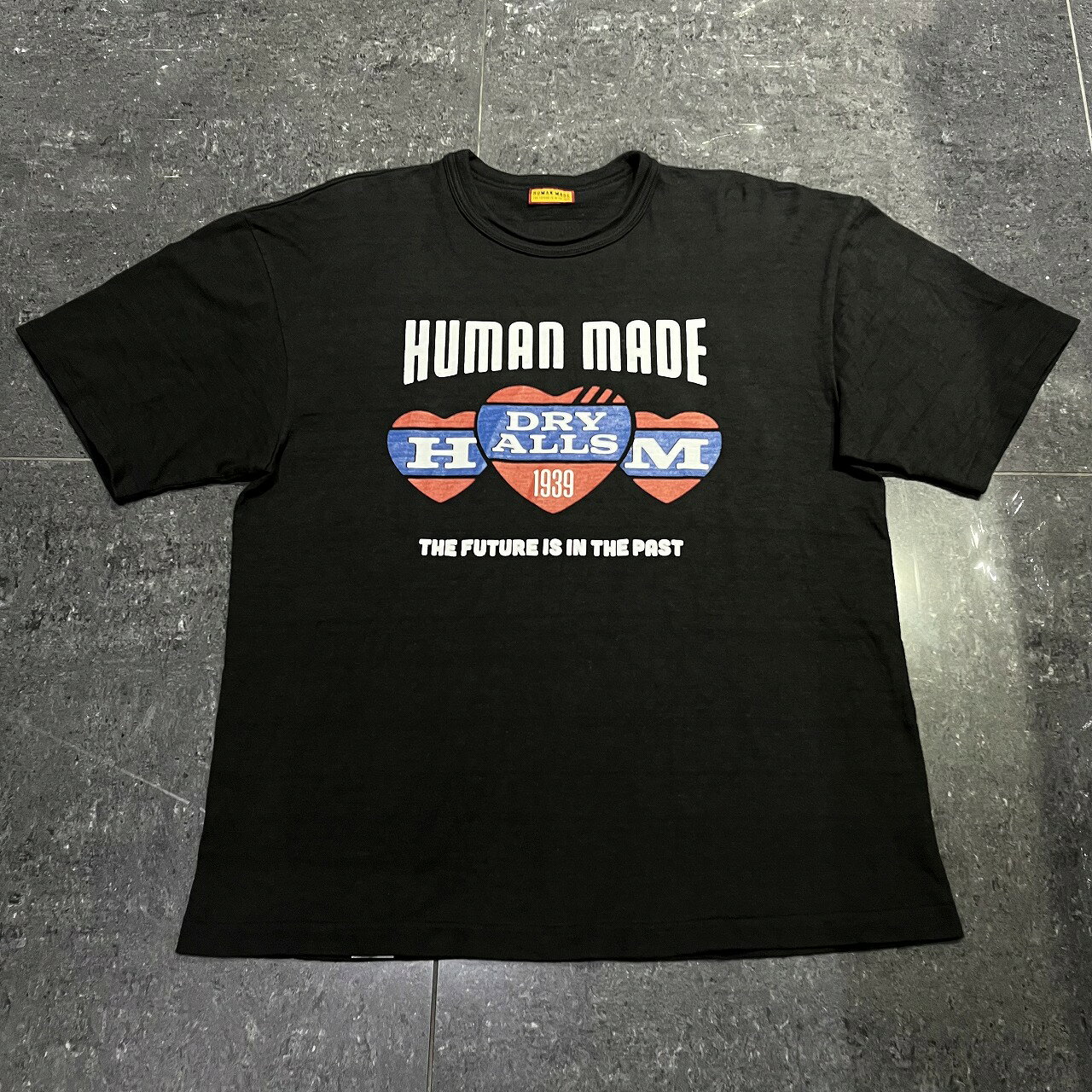 乐天商城 - HUMAN MADE 25aw GRAPHIC TEE SIZE-XXL ヒューマンメイド ハートグラフィック半袖Tシャツ 南堀江店【中古】