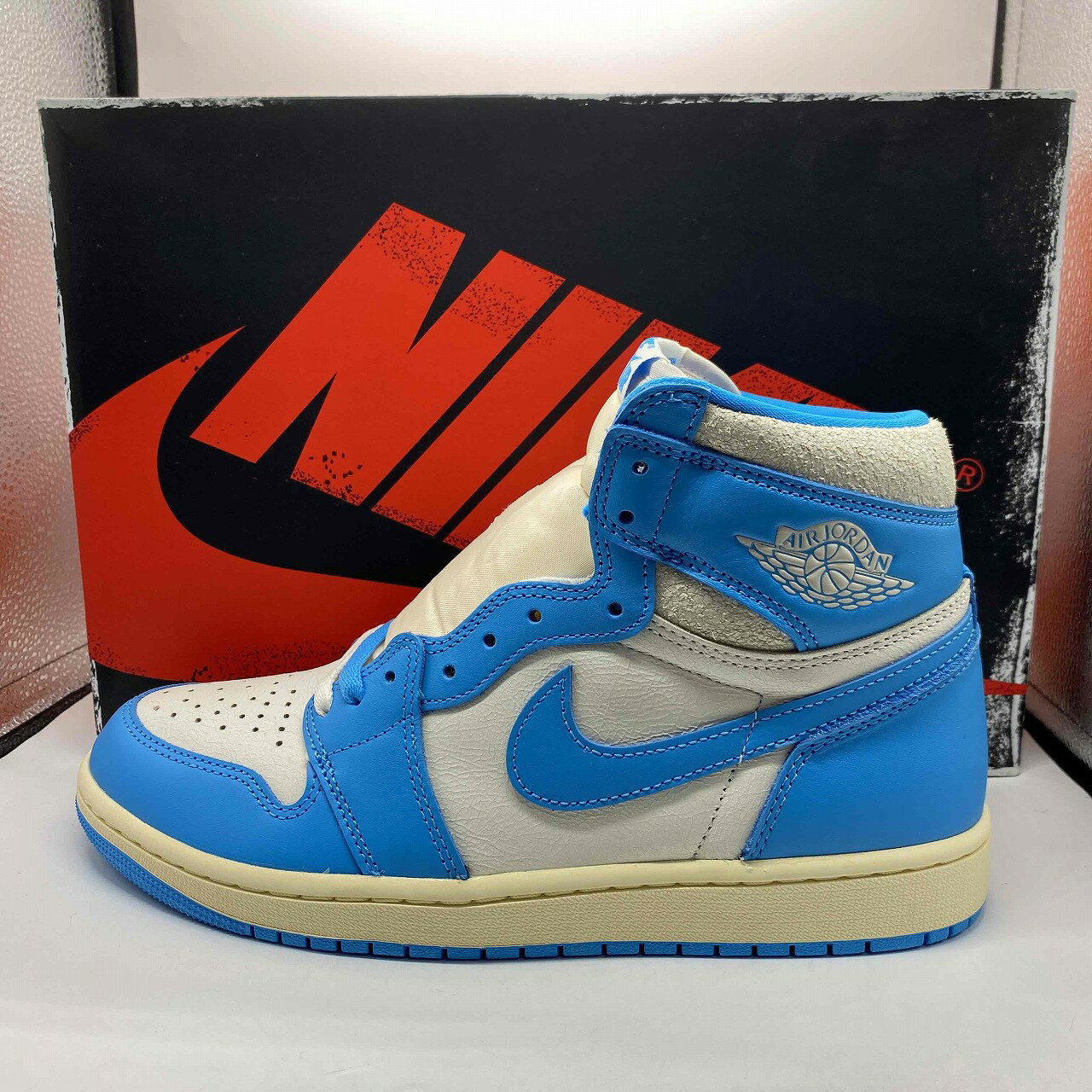 靴 AJ1 RETRO HIGH OG BG 'UNC' 24cm JORDAN 1 RETRO HIGH OG UNC TOE GS – ONE OF A KIND