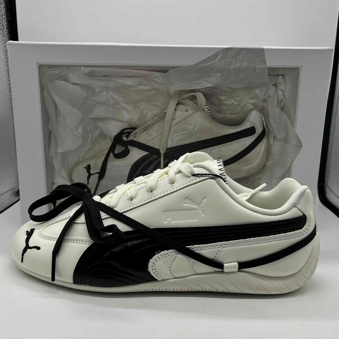 PUMA BLACKPINK ROSE WMNS SPEEDCAT LEA 2025 SIZE-25.0cm 404390-01 プーマ ブラックピンクロゼ ウィメンズスピードキャットレザー スニーカー 南堀江店【中古】