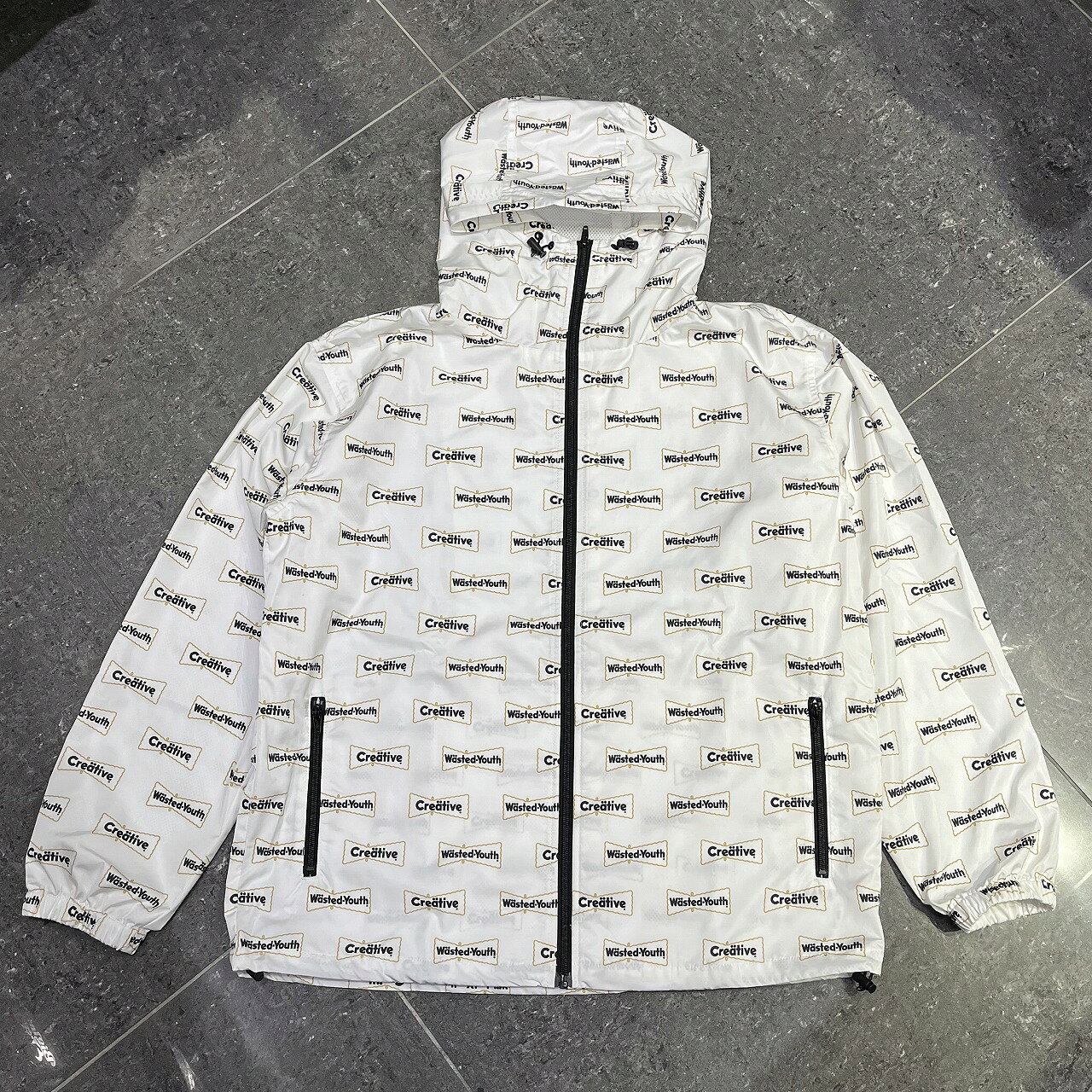 WASTED YOUTH 25ss CREATIVE DRUG STORE MOUNTAIN JACKET SIZE-L ウェイステッドユース クリエイティブドラッグストアマウンテンジャケット 南堀江店【中古】
