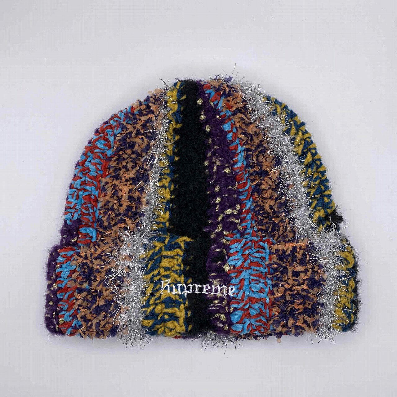 Supreme 25aw Tinsel Stripe Beanie シュプリーム ティンセルストライプビーニー ニットキャップ 帽子 南堀江店【中古】