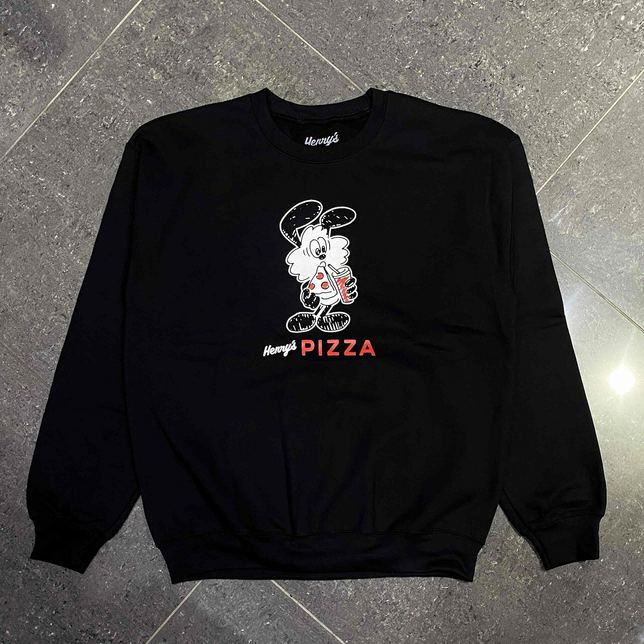 Rakuten - HENRY'S PIZZA VICK CREWNECK SIZE-M VERDY ヘンリーズピザ ヴィッククルーネック スウェット ヴェルディー 南堀江店【中古】