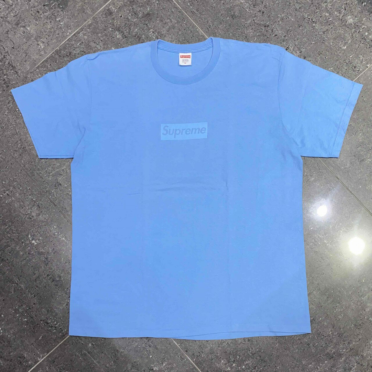 楽天市場】Supreme box logo（カラーブルー）（Tシャツ・カットソー
