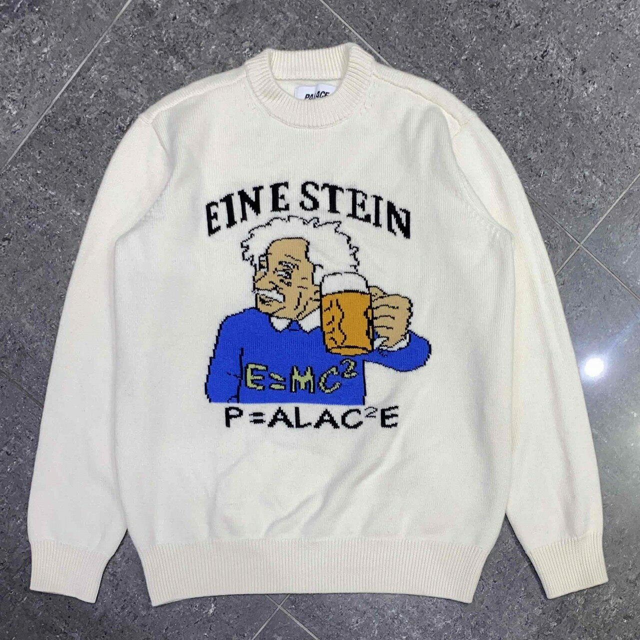 Rakuten - PALACE 21aw ENIE-STEIN KNIT SIZE-M パレス アインシュタイン ニット セーター 南堀江店【中古】