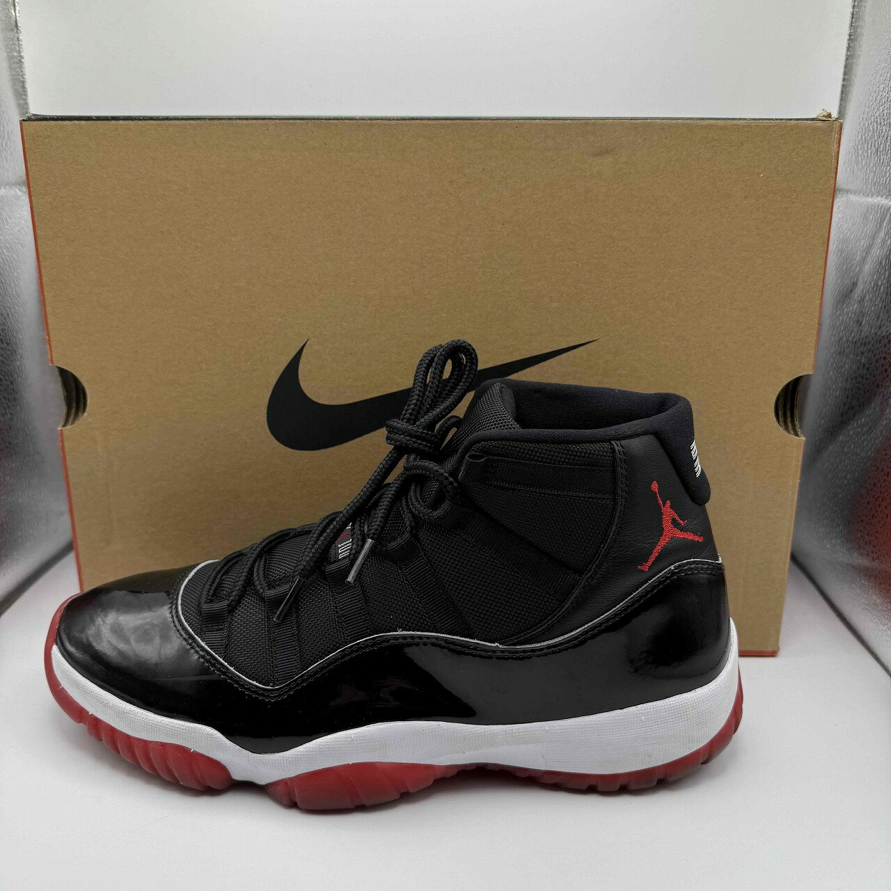 Rakuten - NIKE 2019 AIR JORDAN 11 RETRO BRED 30.0cm 378037-061 ナイキ エアジョーダン11レトロ ブレッド スニーカー 南堀江店【中古】