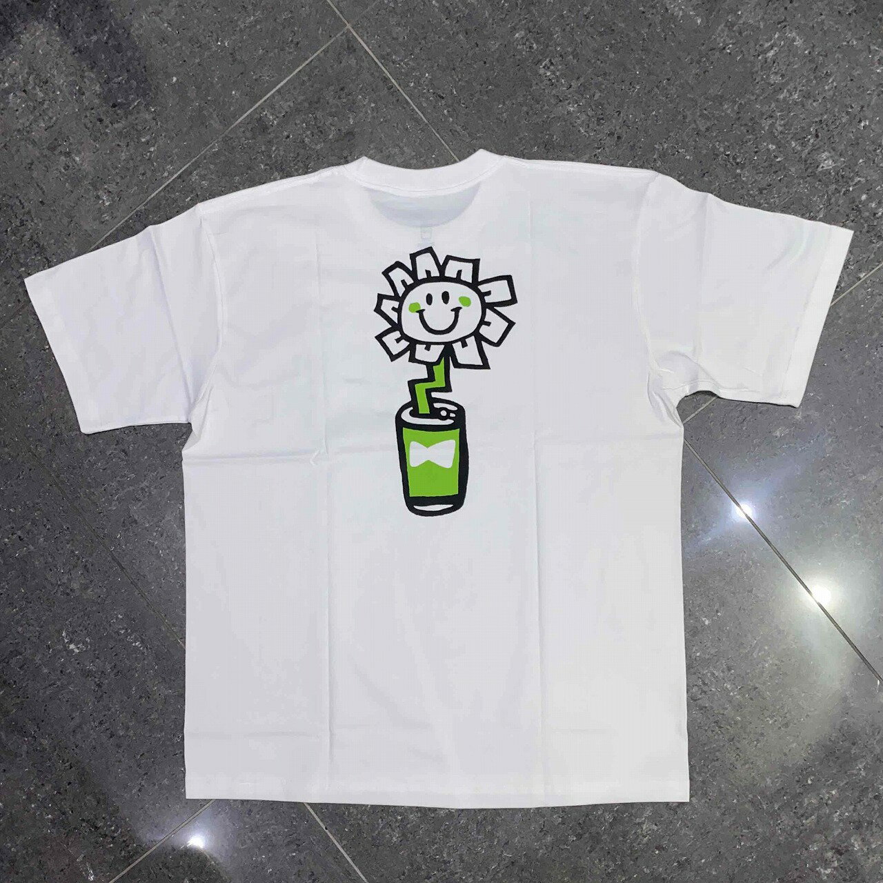 乐天商城 - WASTED YOUTH 2025 GREEN DAY FLOWER TEE XLサイズ ウェイステッドユース グリーンデイ フラワー半袖Tシャツ 南堀江店【中古】